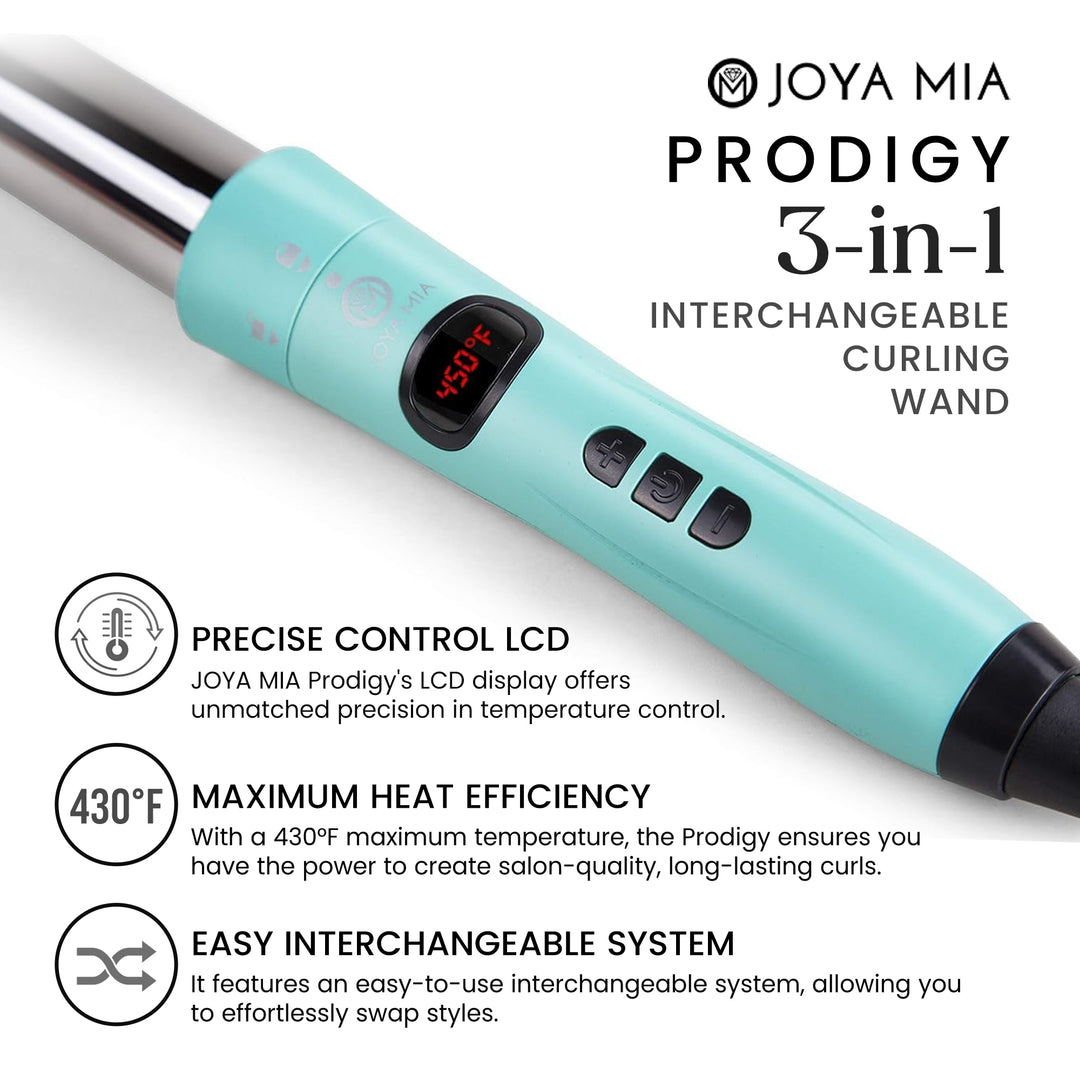 BRAND NEW JOYA MIA VERTERE shops 8-IN-1 CERAMIC INTERCHANGEABLE HAIR CURLER