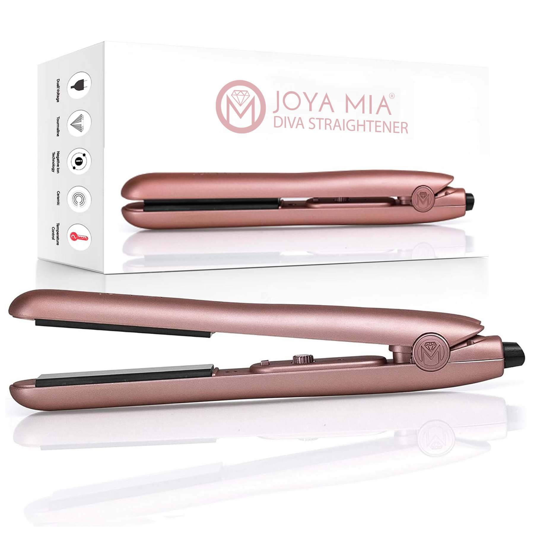 Diva 1 Ceramic Hair Straightener Joya Mia