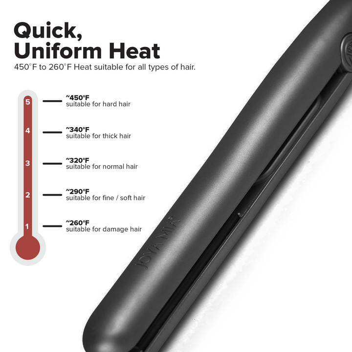Diva 1 Ceramic Hair Straightener Joya Mia
